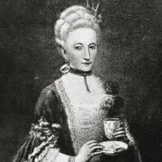 Replica of a portrait of younger Marina by Pietro Longhi